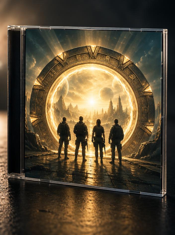 Stargate SG-1 television series soundtrack CD cover
